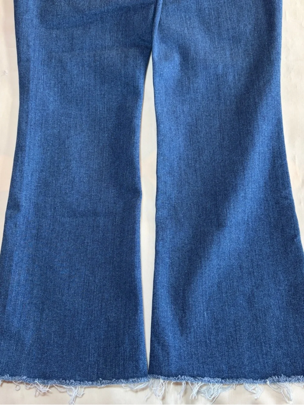 MOTHER- The Hustler Ankle Fray in Night Clubbing Size 28 High Waist Jeans